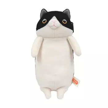 Shinada Global Серия Mochi Mochi Neko Пенал-косметичка Хачиварэ 9 x 8 x 18 см Пенал Кот Животное MPNE-0180H