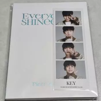 Shinee Kibum Postcard Book 4 Cut Set Fanmeeting Goods