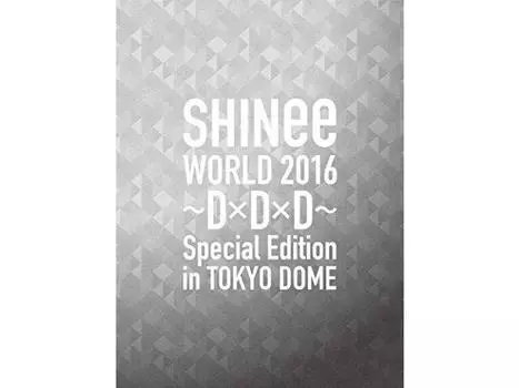 SHINee WORLD 2016 -DDD- Special Edition в ограниченном выпуске TOKYO DOME Blu-ray