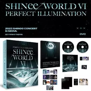 SHINee WORLD VI PERFECT ILLUMINATION на DVD в СЕУЛЕ