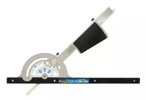 Shinwa Sokutei Направляющая линейка для циркулярной пилы Mini Free Angle II 30 см 78179 серебряный