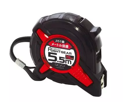 Shinwa Sokutei Convex Light Gear JIS 80862 19-5.5m
