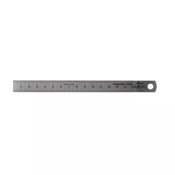 Shinwa Sokutei Imono Shaku 15cm 10cm Display Silver 18015