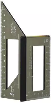 Shinwa Sokutei One-shot Ruler Polycarbo 62112