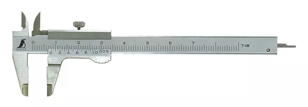 Shinwa Sokutei super mini caliper 70mm 19892 High-grade