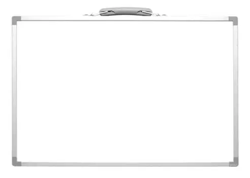 Shinwa Sokutei Whiteboard 300 x 450mm Horizontal ASW Plain 77365