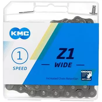 Широкая цепь KMC Uni Z1, коричневая, (1/8 дюйма) коричневый