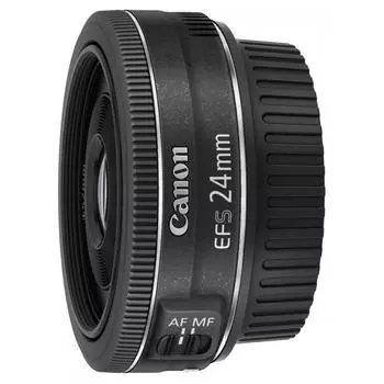 Широкоугольный объектив Canon с одним фокусом EF-S24mm F2.8 STM, совместимый с APS-C EF-S2428STM