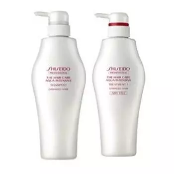 Shiseido Aqua Intensive Шампунь 500 мл Процедура 1 500 г &