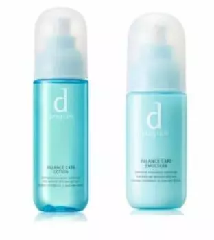 Shiseido d program balance care MB body set лосьон/эмульсия