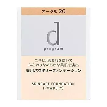 Shiseido d Program Medicated Skin Care Foundation Ocher 20 Natural Skin Color Refill (Powdery) 10.5g [Item]