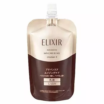 Shiseido elixir advanced emulsion t ii refill 110ml [parallel import]