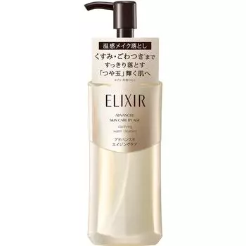 Shiseido Elixir Elixir Clear Hot Cleansing Gel AD 180 мл Средства для снятия макияжа (Гели) Новый эликсир. Нанесите в 2 раза больше средства из дозатора на