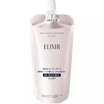 Shiseido Elixir ELIXIR Осветляющий лосьон WT 1 (Пополнение) 150мл (Квази-лекарство) Новый эликсир После умывания лица нанесите обильное количество средства на