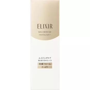 Shiseido Elixir Superior Cleansing Foam IN 145g Очищающее средство для лица (туба) Новый эликсир Добавьте небольшое количество обычной или теплой воды и хорошо вспеньте, затем
