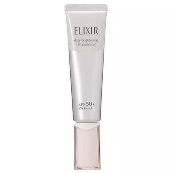 Shiseido Elixir White Brightening Day Care Revolution 35 мл Эмульсионное молочко WT+ SPF50+/PA++++ [Квази-лекарство] [Продукт]