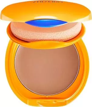 Shiseido Expert Sun Protector Tanning Compact Foundation SPF10 base de teint teinte rechargeable TU прозрачный