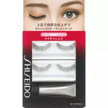Shiseido Eye Lashes N3 Темно-коричневые 2 комплекта