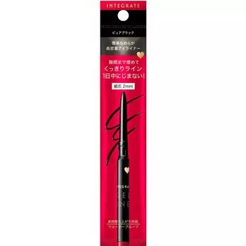 Shiseido INTEGRATE Snipe Gel Liner 0.13g Макияж глаз Подводка для глаз How to use - Перед использованием вытащите 1–2 мм свинца.. Не используйте более 2 мм за пределами f