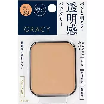 Shiseido Интегрировать Грейси Уайт Пакт EX (Пополнение) Охра 30 11 г Skin Makeup Integrated Gracie Инструкции по замене тонального крема в