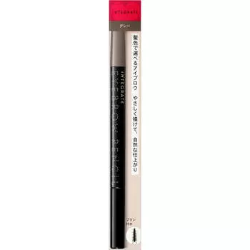 Shiseido Карандаш для бровей INTEGRATE серый 0,17 г Макияж глаз Брови How to use -Вытяните сердцевину на 2–3 мм и нарисуйте так, как будто вы добавляете по одному