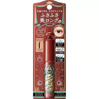 Shiseido Majolica Majorca Lash Expander Long Long EX RD505 Cassis Burgundy 6 г Макияж для глаз Тушь для ресниц Как использовать) (Как создать красивые длинные ресницы)~Делать
