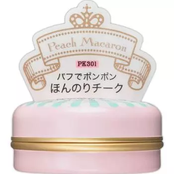 Shiseido Majolica Majorca Puff de Cheek Peach Macaron 7 г Косметика для кожи