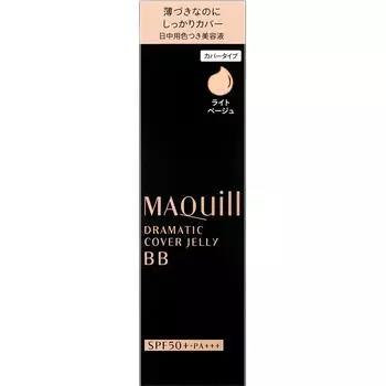 Shiseido Макияж (узнать больше) MAQuillAGE Dramatic Cover Jelly BB Light Beige 30 г Основа под макияж После кондиционирования кожи лосьоном или другим увлажняющим средством