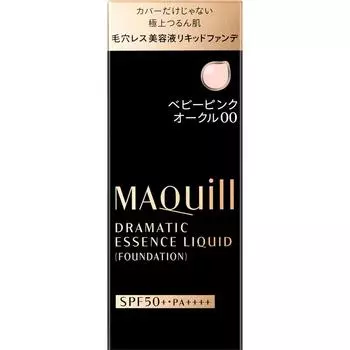 Shiseido Maquillage Dramatic Essence Liquid Baby Pink Ochre 00 25 мл тональная основа (жидкость, гель, крем) После кондиционирования кожи