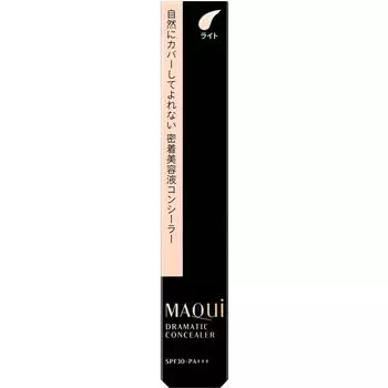 Shiseido Maquillage MAQuillAGE Dramatic Concealer Light 8g Foundation (Тональный крем) Используйте перед нанесением пудры или после нанесения жидкой основы или эмульсии.
