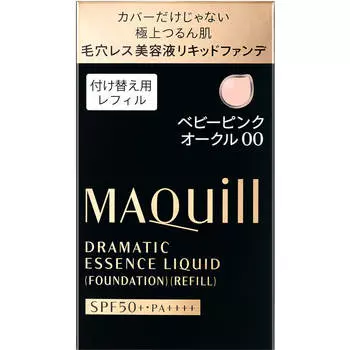 Shiseido Maquillage MAQuillAGE Dramatic Essence Liquid (Пополнение) Тональный крем Baby Pink Ochre 00 25 мл (жидкость, гель, крем) После кондиционирования