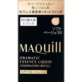 Shiseido Maquillage MAQuillAGE Dramatic Essence Liquid (Пополнение) Тональный крем Soft Beige 10 25 мл (жидкость, гель, крем) После кондиционирования s