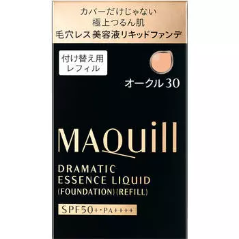 Shiseido Maquillage Maquillage Dramatic Essence Liquid (Пополнение) Охра 30 25 мл Тональный крем (жидкость, гель, крем) После кондиционирования кожи