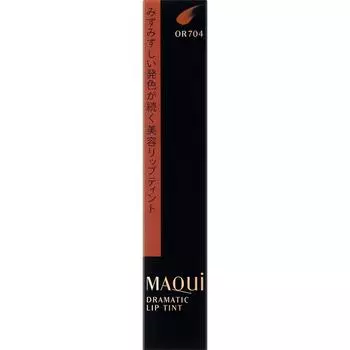 Shiseido Maquillage Maquillage Dramatic Lip Tint OR704 9 г Карандаш для губ (жидкость) (1) Возьмите около 2 мм среды из контейнера, поместите ее