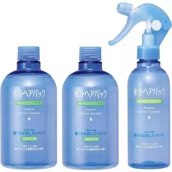 Shiseido Moisture Hair Pack Sleep Repair Essence 220 мл + сменный блок 380 мл x 2 Набор Repair Moisture Smooth Treatment Sleep Fix Water Spray