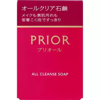 Shiseido Prior All Clear Soap 100 г Средства для снятия макияжа (Другой) Смочите лицо перед использованием, если вы не пользуетесь косметикой, или используйте средство, не смачивая лицо, если