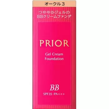 Shiseido Prior BB гель-крем n ochre 3 30 г Тональный крем (BB) После обработки кожи средством по уходу за кожей возьмите немного груши размером с кончик пальца