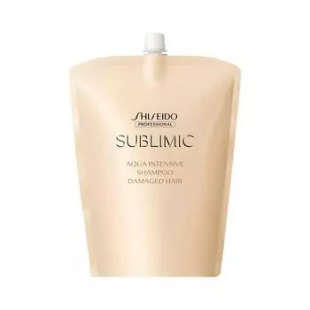Shiseido Pro Sublimic Aqua Intensive Шампунь 1800 мл Сменный блок