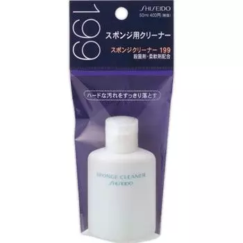 Shiseido Sponge Cleaner N 50 мл Shiseido mini - косметические инструменты How to use - Не смачивая руки или губку, нанесите примерно 1 мл. (о
