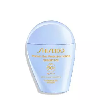 SHISEIDO Suncare Perfect Sun Protector Lotion Sensitive 50mL Latest model Sunscreen UV Milk type Lotion Waterproof UV protection Shiseido SPF50+