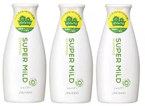 Shiseido Super Mild Shampoo Regular [Набор 3] Размер 220 мл