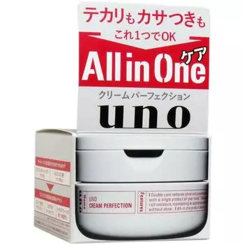 Shiseido Uno Cream Perfection x 3 шт. набор гель uno [Распродажа набора] (90г) Все в одном