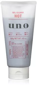 Shiseido Uno Hot Gel Cleanse очищающее средство для лица 130 г