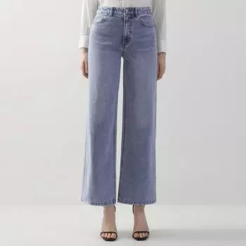 Shismiss Washing Straight Denim Pants Ssmslo12060 dark gray/55