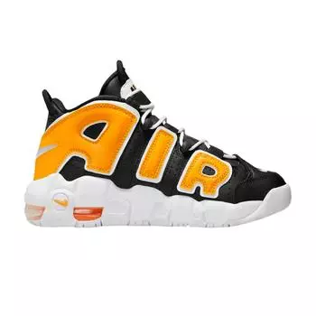 Школьные кроссовки Nike Air More Uptempo PS Be True To Her, черные университетские, золотисто-белые, FN0261-001 28