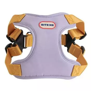 Шлейка Byte Me Dog Comfort, XL, лаванда + горчица