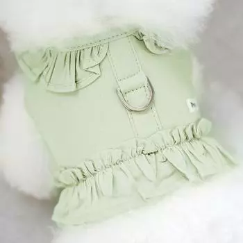 Шлейка Petsland Puppy Luna Frill, цвет дыни