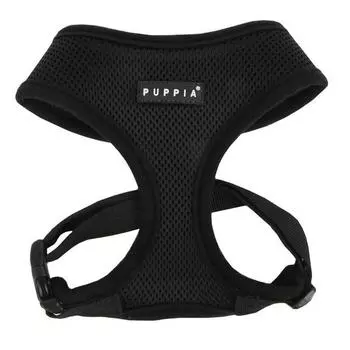 Шлейка Puppy Puppy Soft A PDCF-AC30, черная