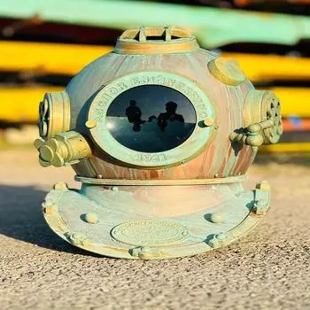 Шлем для дайвинга Anchor Engineering 1921, шлем для подводного плавания, морской, как редкий вид, старый шлем для дайверов, SCA, шлем для глубокого погружения, подарок