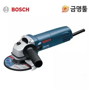Шлифовальная машина Bosch GWS6 100, 4 дюйма, электрическая шлифовальная машина с боковым переключателем, 670 Вт, с 1 смещением